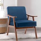 Living Room Chair with Solid Wood