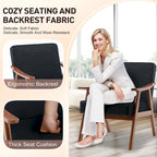 Living Room Chair with Solid Wood