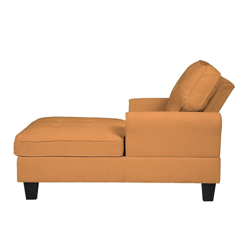 Chaise Lounge Indoor Sleeper Sofa Bed Chair Upholstered Lounge Chair