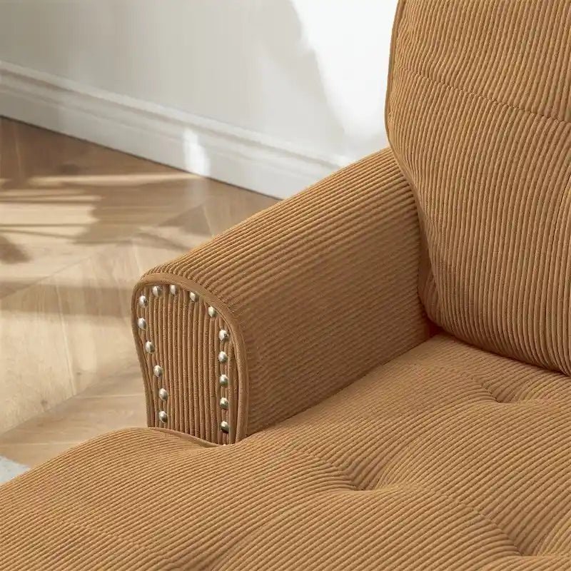 Chaise Lounge Indoor Sleeper Sofa Bed Chair Upholstered Lounge Chair