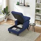 Chaise Lounge Indoor Sleeper Sofa Bed Chair Upholstered Lounge Chair