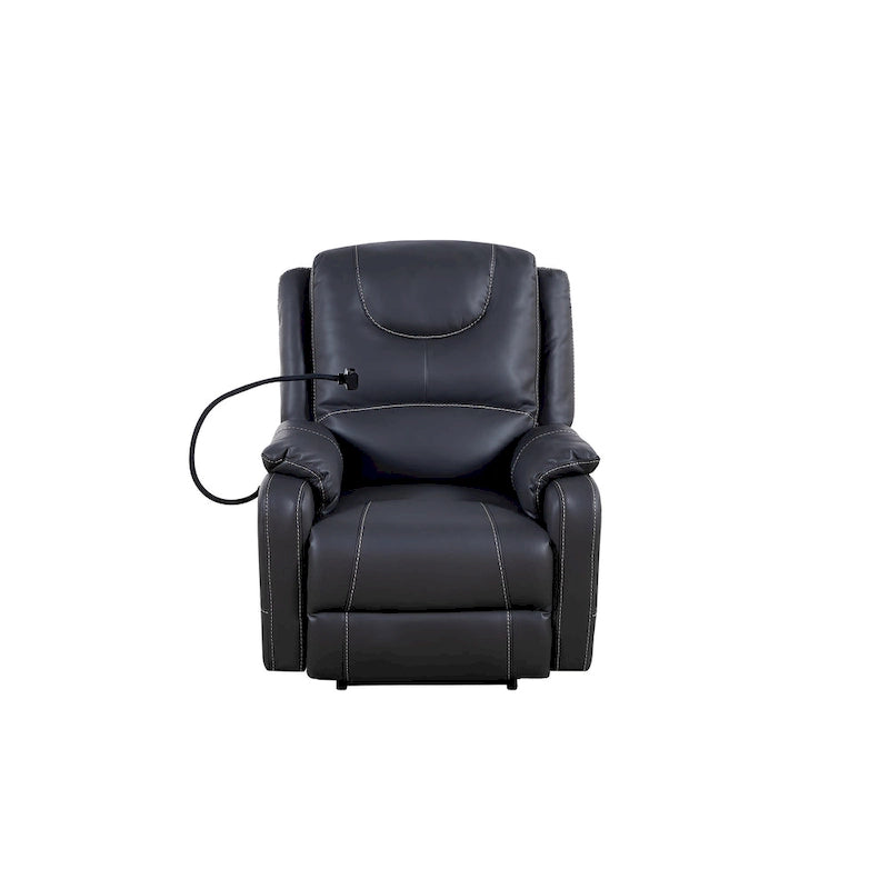 Christopher Knight Home - Liyasi Zero Gravity Power Recliner with Massage, Heating, USB Charging & Phone Holder