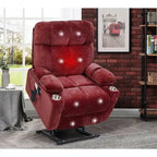 Christopher Knight Home Power Lift Recliner Chair for Elderly Infinite Position Lay Flat 180 with Heat Massage