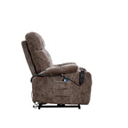 Christopher Knight Home Power Lift Recliner Chair for Elderly Infinite Position Lay Flat 180 with Heat Massage