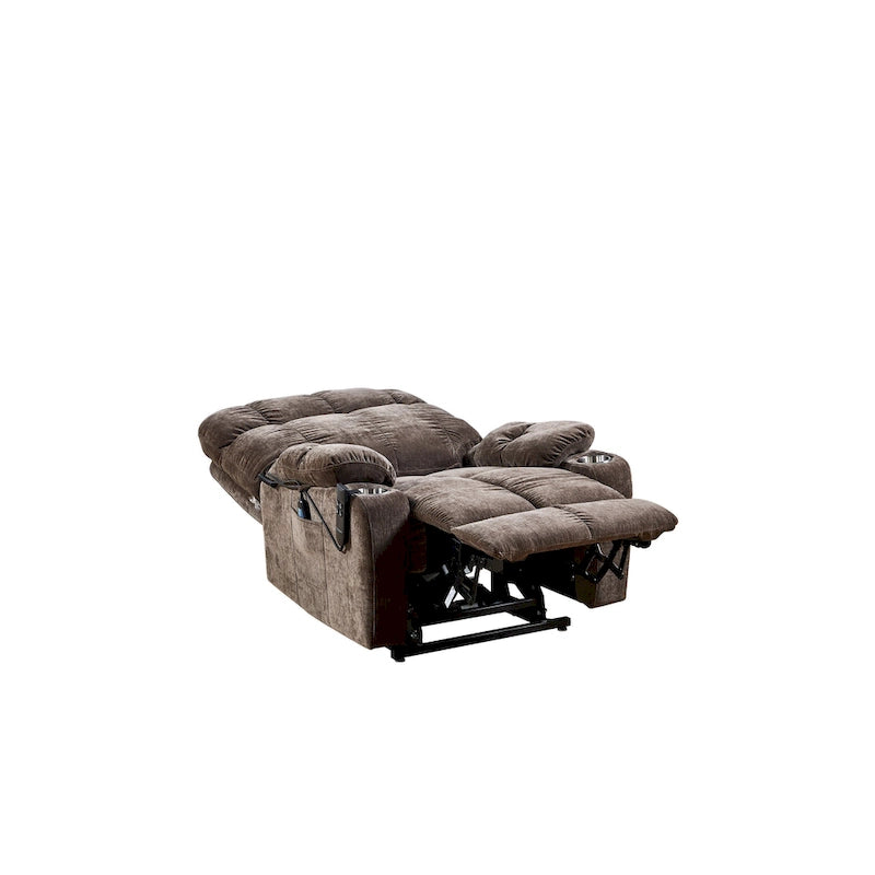 Christopher Knight Home Power Lift Recliner Chair for Elderly Infinite Position Lay Flat 180 with Heat Massage