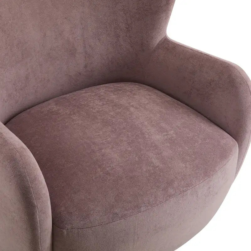 Bacho Fabric Wingback Accent Chair by Christopher Knight Home