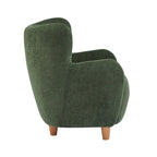 Bacho Fabric Wingback Accent Chair by Christopher Knight Home