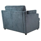 Naro Modern Fabric Accent Chair with Removable Cushion by Christopher Knight Home