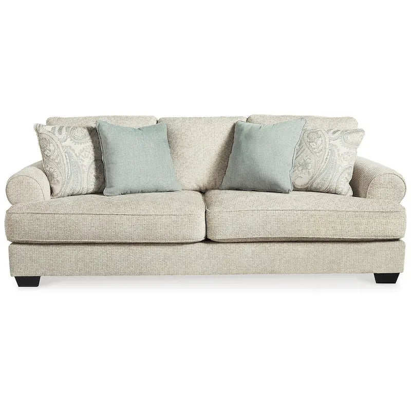 Signature Design by Ashley Monaghan Beige Sofa - 98 W x 45 D x 39 H