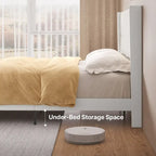 Twin/Full/Queen/King Bed Frame with Wingback Headboard, Upholstered Platform Bed