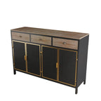 Freestanding Sideboard Storage Cabinet Entryway Floor Cabinet