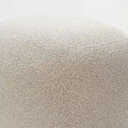 KINWELL 23 Wide Boucle Upholstered Footstool Ottoman Sofa Chair Footrest