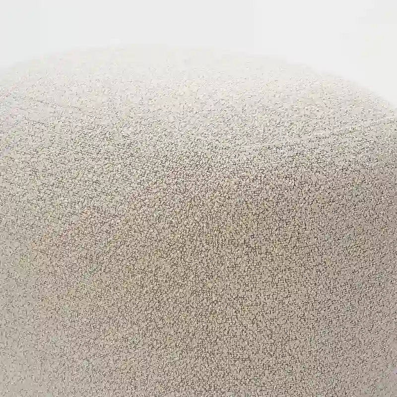 KINWELL 23 Wide Boucle Upholstered Footstool Ottoman Sofa Chair Footrest