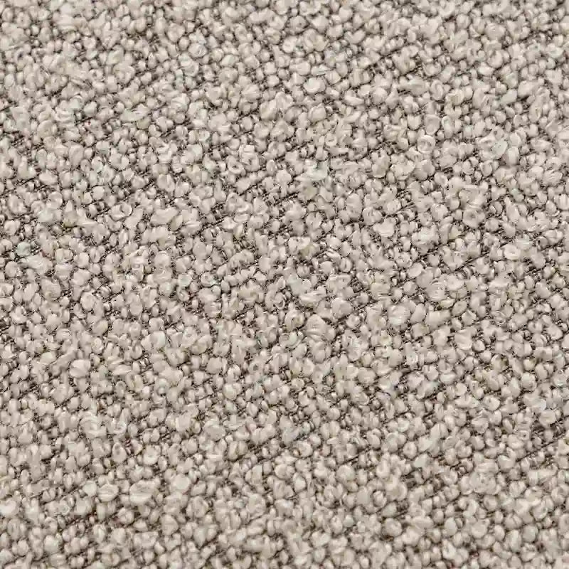 KINWELL 23 Wide Boucle Upholstered Footstool Ottoman Sofa Chair Footrest