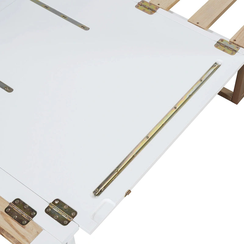 Queen Size Murphy Bed with Space-Saving Cabinet Design , Multi-Functional, 400lb Capacity