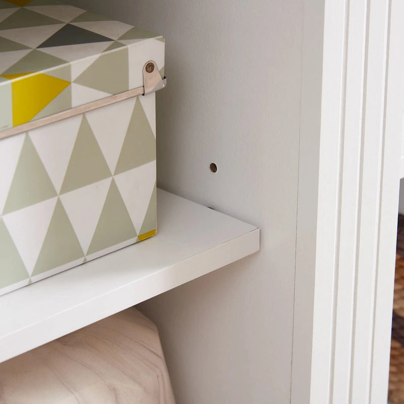 65.75 TV Stand with Large Storage Cabinet and Adjustable Shelves for TVs Up to 65