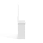 Furniture of America Devi Traditional Solid Wood 2-piece Dresser and Mirror Set