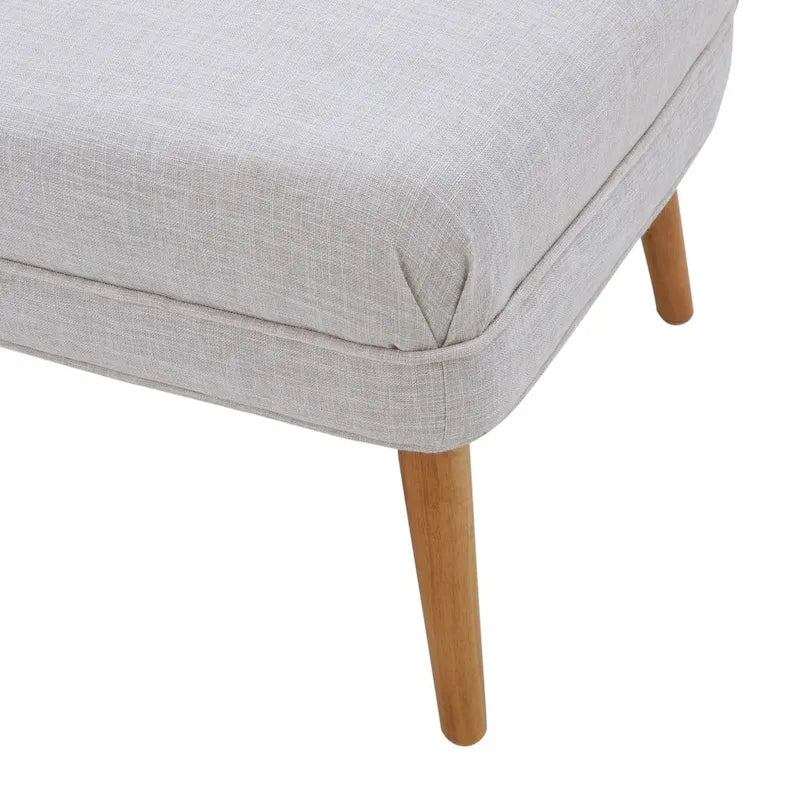 Desdemona Mid-Century Fabric Loveseat by Christopher Knight Home