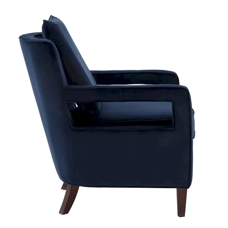 Quinn Velvet Accent Arm Chair by Greyson Living