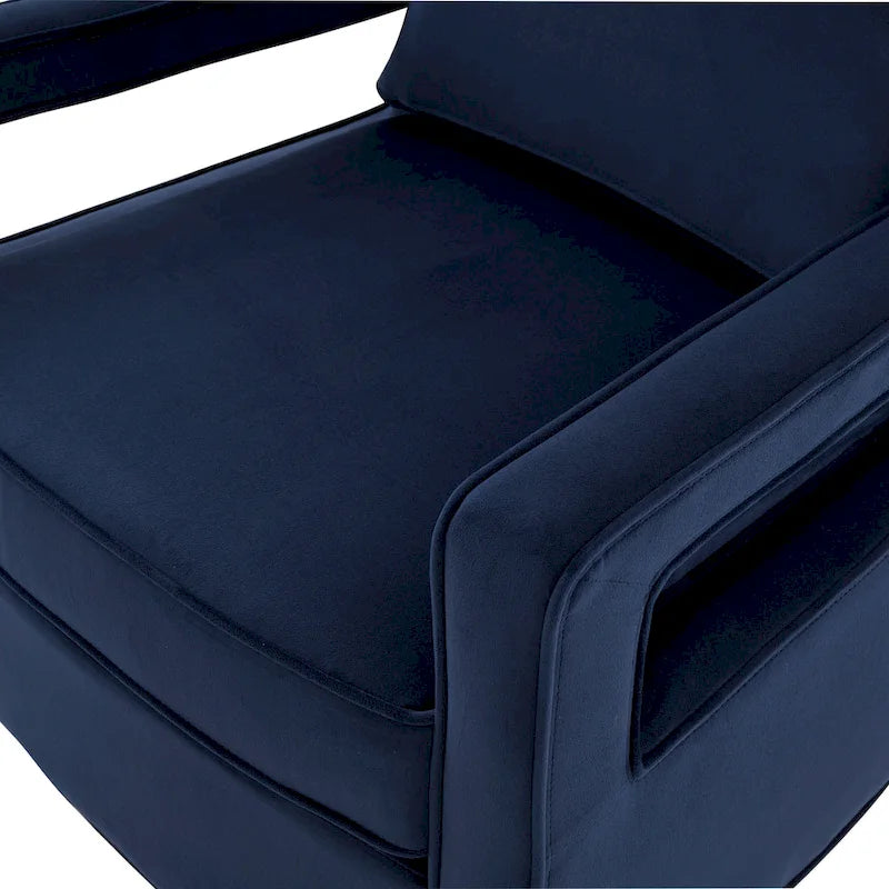 Quinn Velvet Accent Arm Chair by Greyson Living