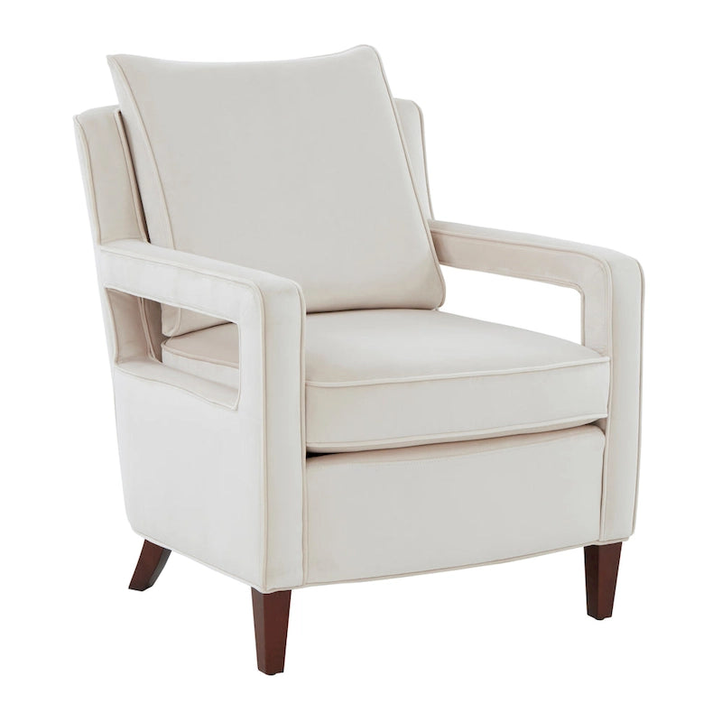 Quinn Velvet Accent Arm Chair by Greyson Living