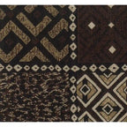 Bali 18-inch Footstool with Tapestry Cushion