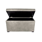 MJL Furniture Angela 8-button Tufted Obsession Storage Trunk Bench