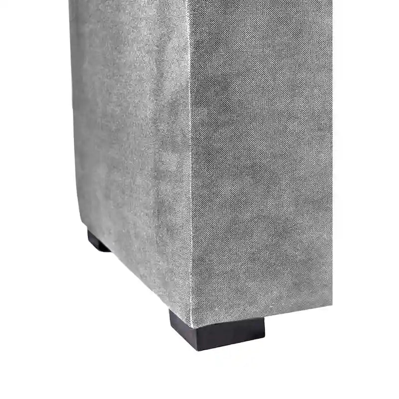 MJL Furniture Angela 8-button Tufted Obsession Storage Trunk Bench