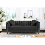 Hills Tufted Back Nailhead 2PCS Living Room set