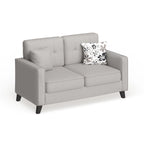 Mid-century Fabric Loveseat