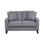 Mid-century Fabric Loveseat