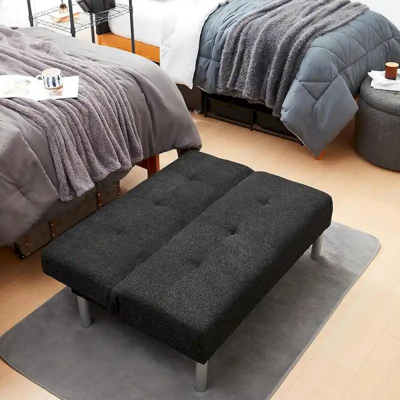 2East Boucle Mini-Futon by DormCo
