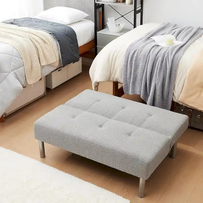 2East Boucle Mini-Futon by DormCo
