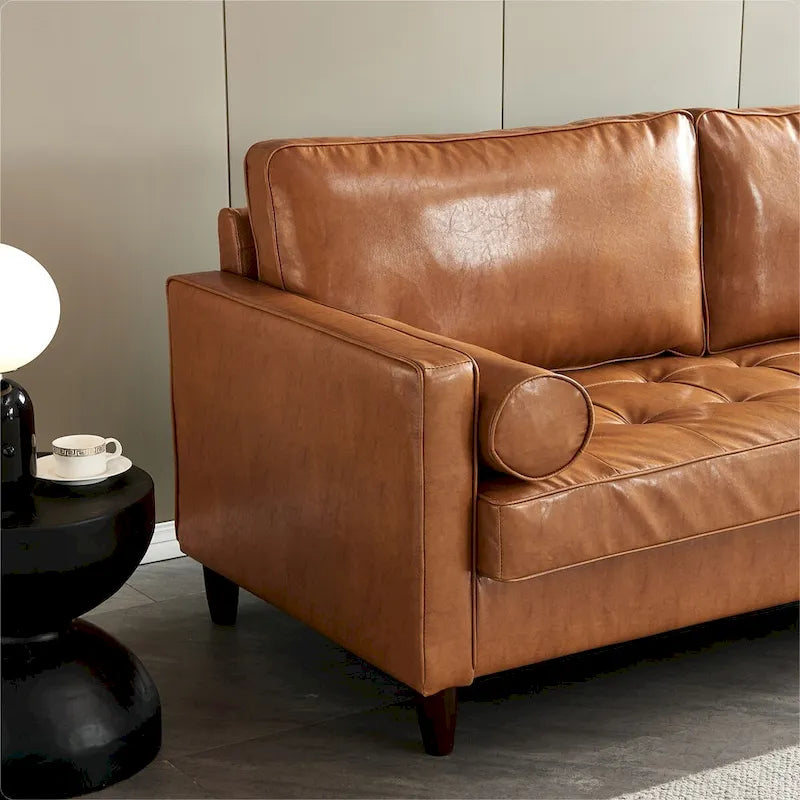 Modern Mid-Century Loceseat Sofa For Livingroom