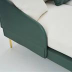 Ouyessir U-Shape Sectional Sofa 4-Seat Couch with Double Chaise Lounge