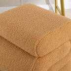 Modern S-shape Ottoman Makeup Stool Footstool for Living Room,Bedroom