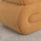 Modern S-shape Ottoman Makeup Stool Footstool for Living Room,Bedroom