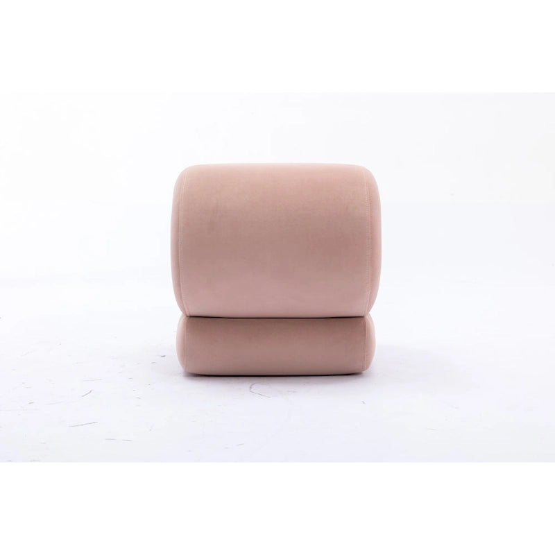 Modern S-shape Ottoman Makeup Stool Footstool for Living Room,Bedroom