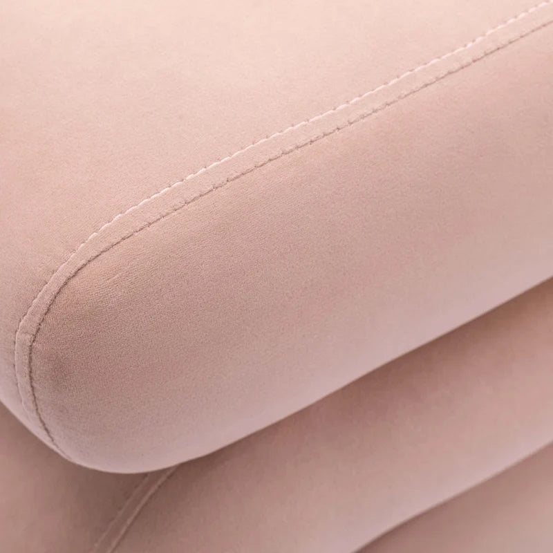 Modern S-shape Ottoman Makeup Stool Footstool for Living Room,Bedroom