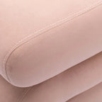 Modern S-shape Ottoman Makeup Stool Footstool for Living Room,Bedroom