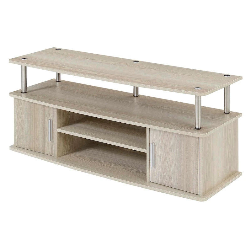 Convenience Concepts Designs2Go Monterey 55 inch TV Stand with Cabinets and Shelves