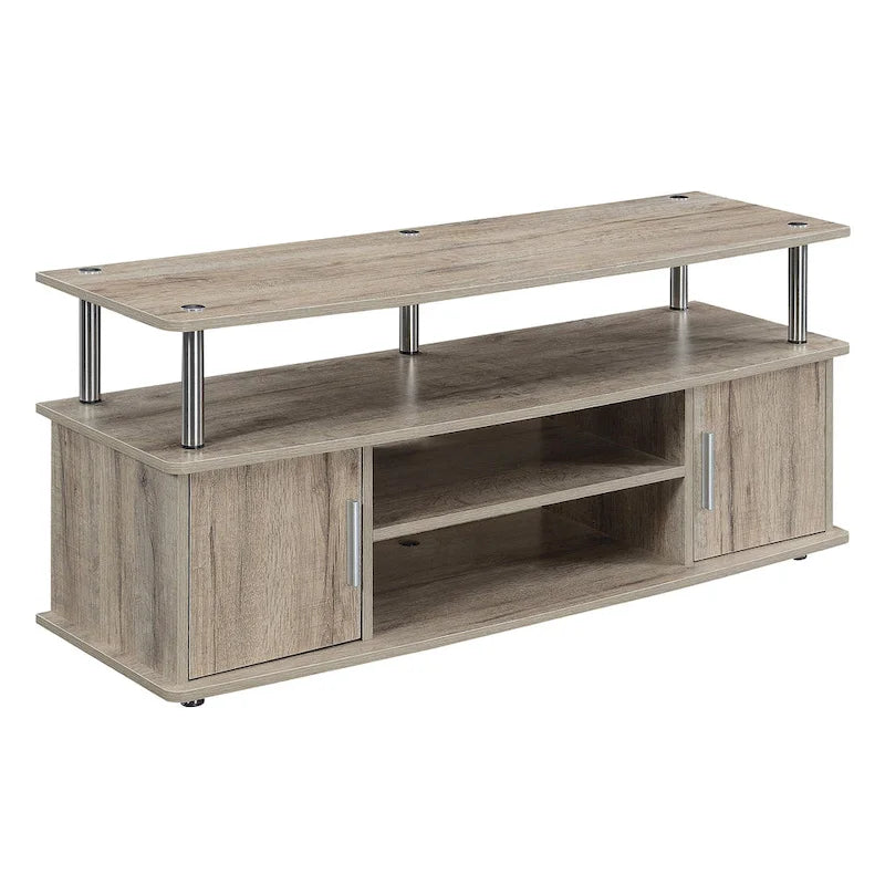 Convenience Concepts Designs2Go Monterey 55 inch TV Stand with Cabinets and Shelves