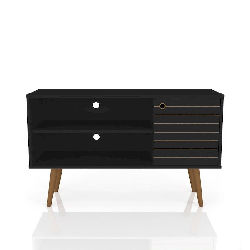 Mid-century Modern Liberty 2-shelf TV Stand