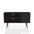 Mid-century Modern Liberty 2-shelf TV Stand