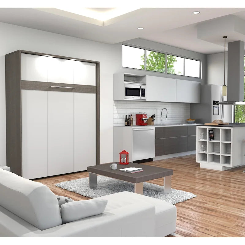 Cielo 66W Queen Murphy Bed for Multipurpose Room by Bestar