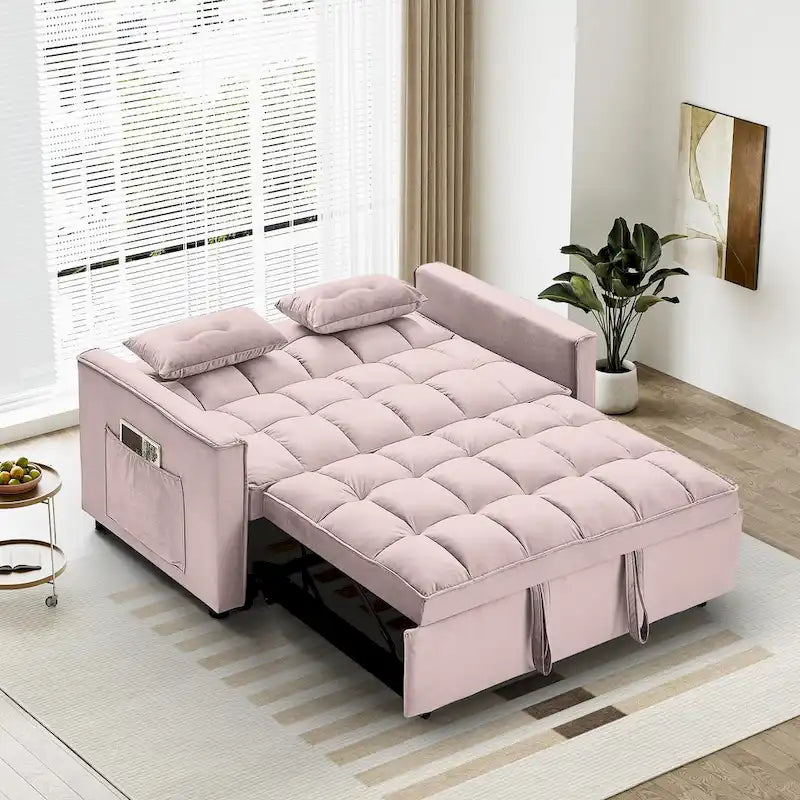 Ouyessir 3 in 1 Multi-Functional Convertible Sleeper Sofa Bed