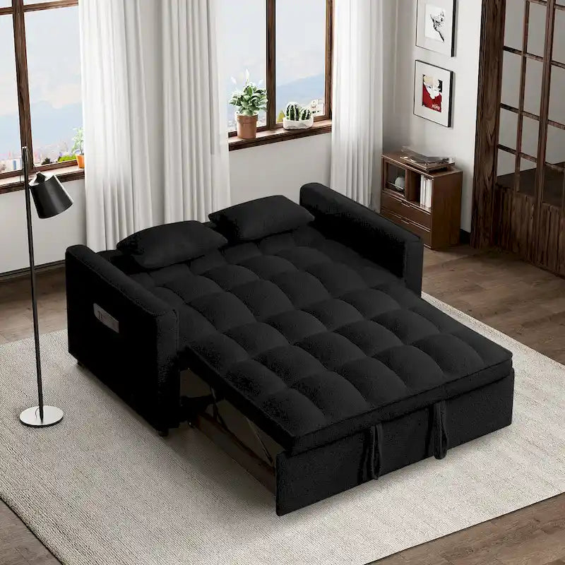 Ouyessir 3 in 1 Multi-Functional Convertible Sleeper Sofa Bed