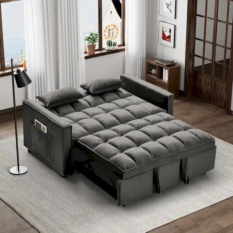 Ouyessir 3 in 1 Multi-Functional Convertible Sleeper Sofa Bed