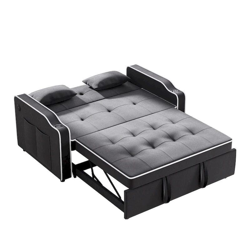 Ouyessir 3 in 1 Multi-Functional Convertible Sleeper Sofa Bed