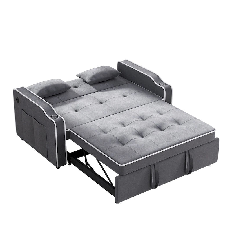 Ouyessir 3 in 1 Multi-Functional Convertible Sleeper Sofa Bed